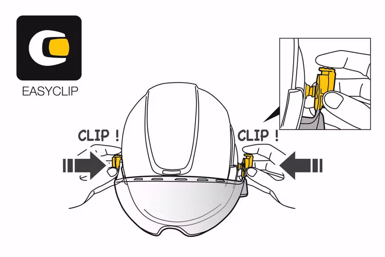 Visir shadow till Hjälm - PETZL