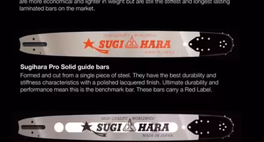 Svärd 36tum .404 1.6mm (0.063) D009 Husqvarna - SUGIHARA Light Type Pro