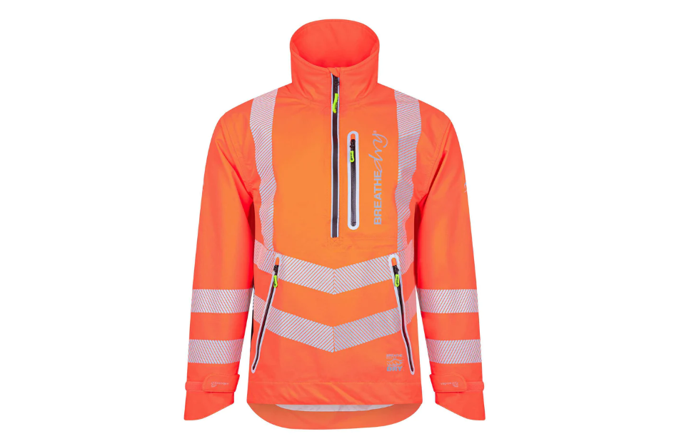 BreatheDry Vattentät Smock Orange - Arbortec