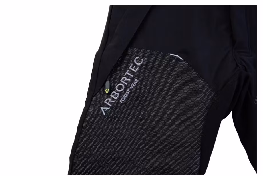 Breatheflex Deep Forest AT4080 Motorsågsbyxor Class 1 Svart - Arbortec