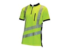T-shirt gul med varsel reflex - TreeHog