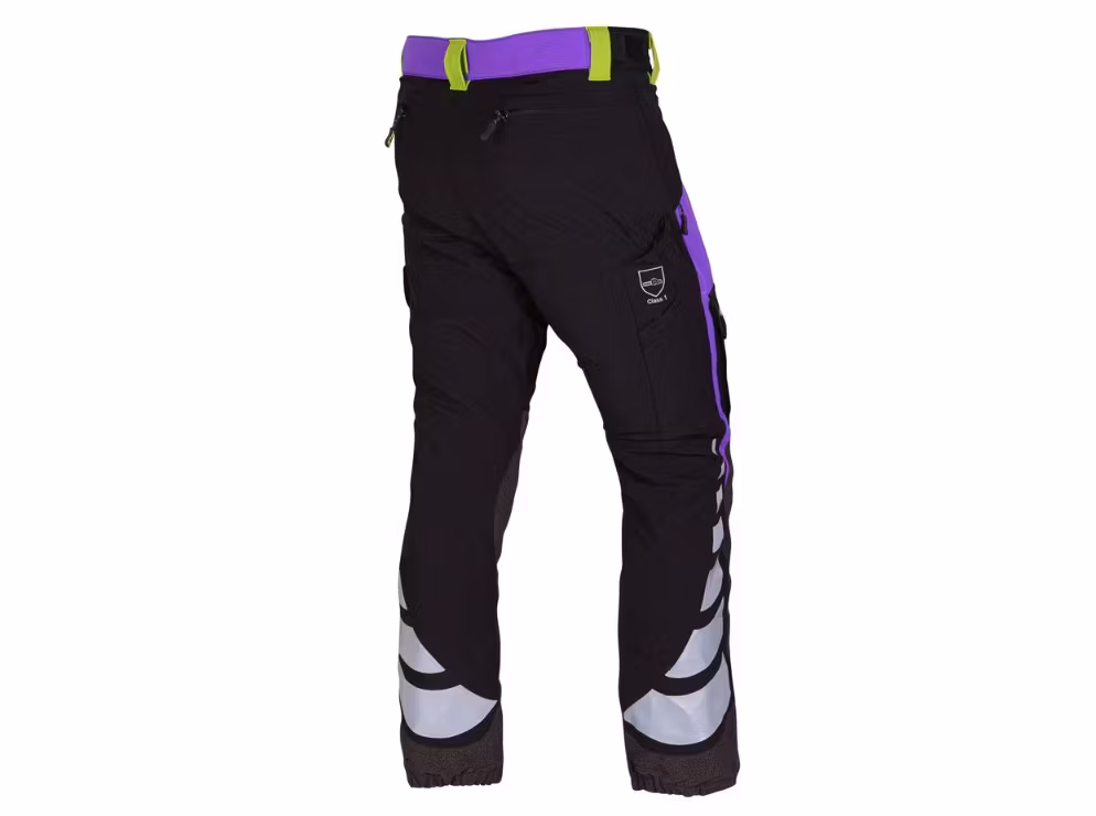 Breatheflex  Womens AT4010 Motorsågsbyxor Class 1 Lila - ARBORTEC