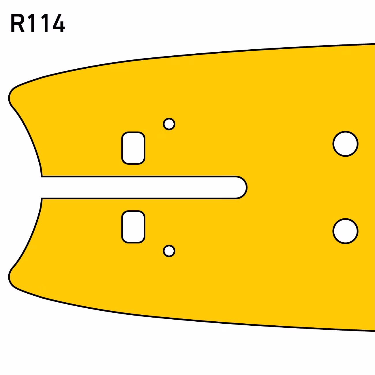 MASKINSVÄRD SPEEDMAX 75cm 2mm R114 - OREGON