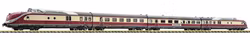 FL741085 - Persontågsats "TEE" DB - 4 enheter - Fleischmann N