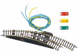 MÄ8569 - Böjd växel R2/R3 höger eldriven - Märklin Z