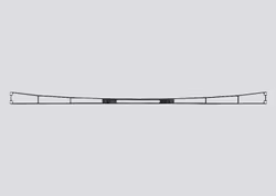 MÄ8923 - Kontaktledning 150-180 mm - Märklin Z