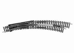 TR14948 - Böjd växel R3/R4 polariserad höger manuell - Minitrix N