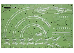 TR66600 - Spårplansschablon - Minitrix N