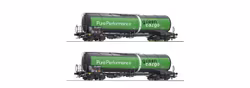 RO76026 - Tankvagnsats "Green Cargo" - Roco H0