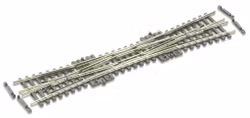 PESLE390F - Dubbel korsningsväxel 10° manuell - Peco N