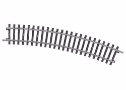 MÄ2232 - Böjd skena R3 22,5° - Märklin H0