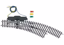 MÄ2269 - Böjd växel R1/R2 höger eldriven - Märklin H0