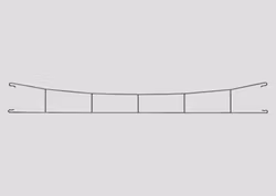 MÄ70167 - Kontaktledning 167,5 mm - Märklin H0
