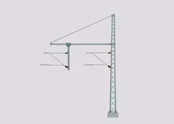 MÄ74106 - Bryggstolpe förlängd utliggarhållare - Märklin H0
