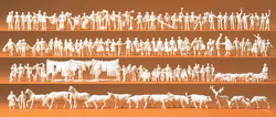 PR79000 - Omålade figurer - Preiser N