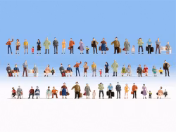NO18401 - Diverse figurer (storpack) - Noch H0