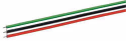 RO10623 - Kabel, röd/svart/grön - Roco