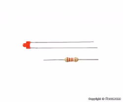 VI3553 - LED-lampa, röd - Viessmann