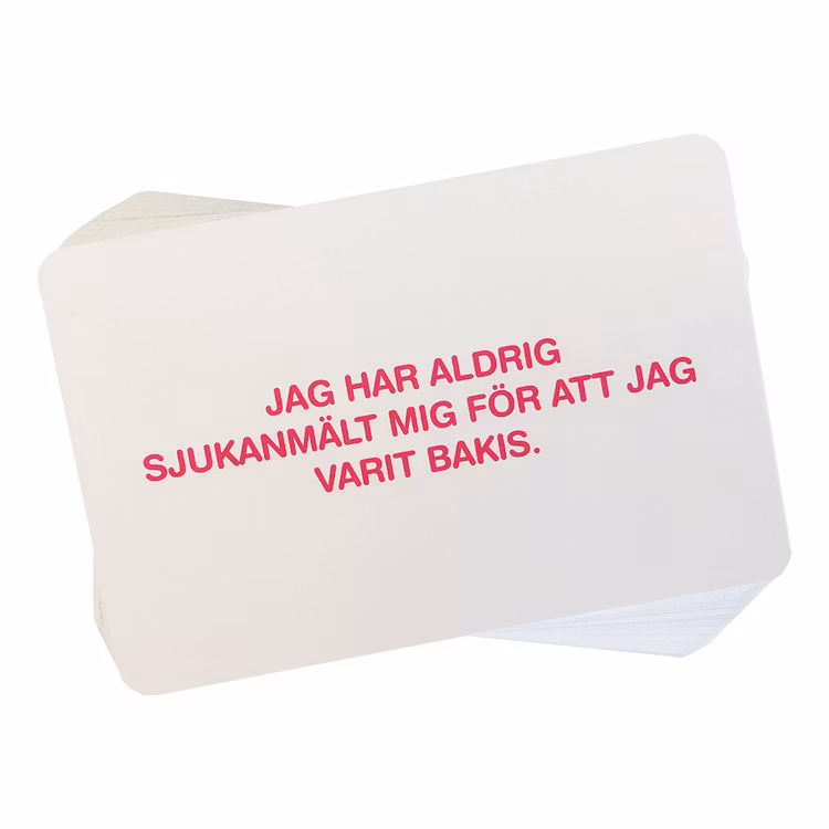 Jag har aldrig Frågespel
