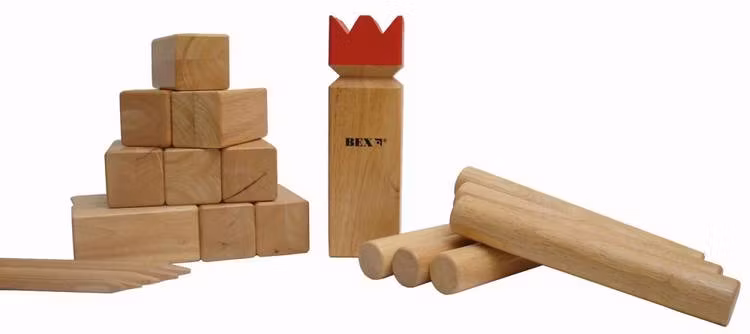 Kubb Original Red King Pro