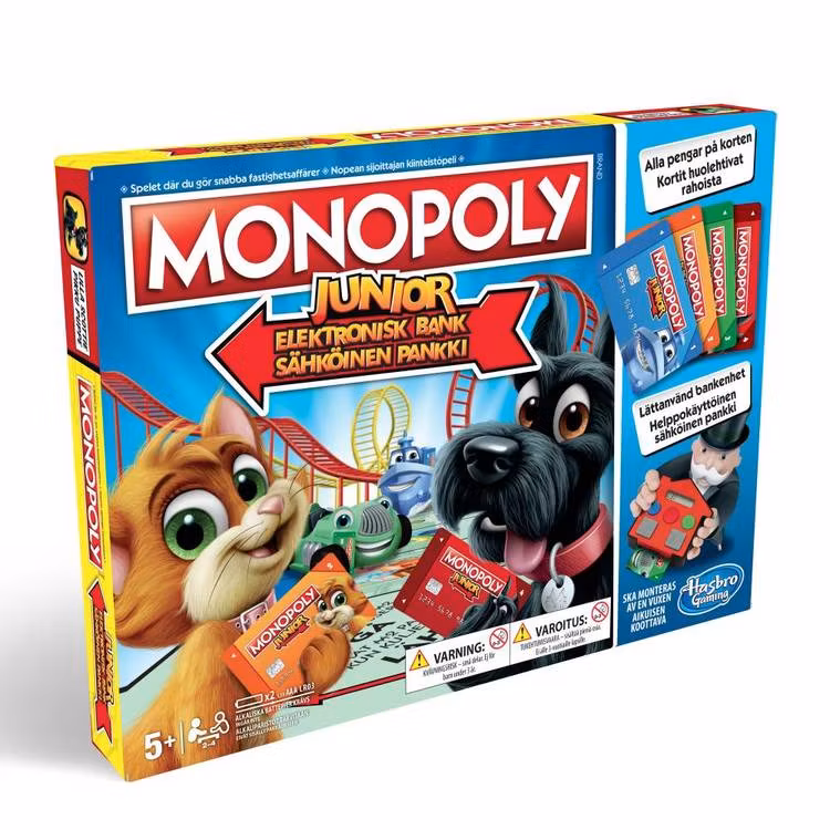 Monopoly Junior - Elektronisk Bank