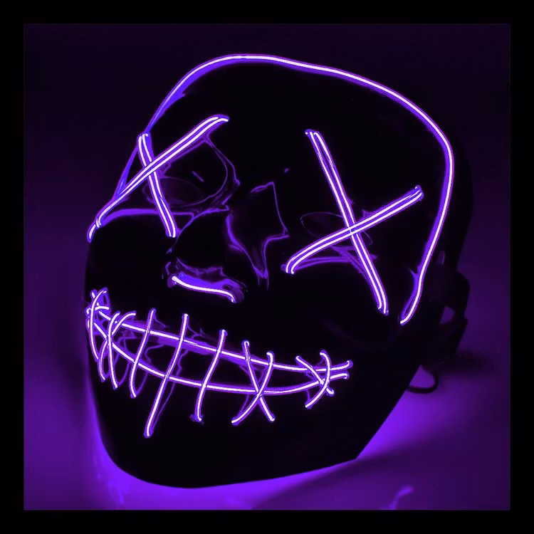 El Wire Purge Led Mask