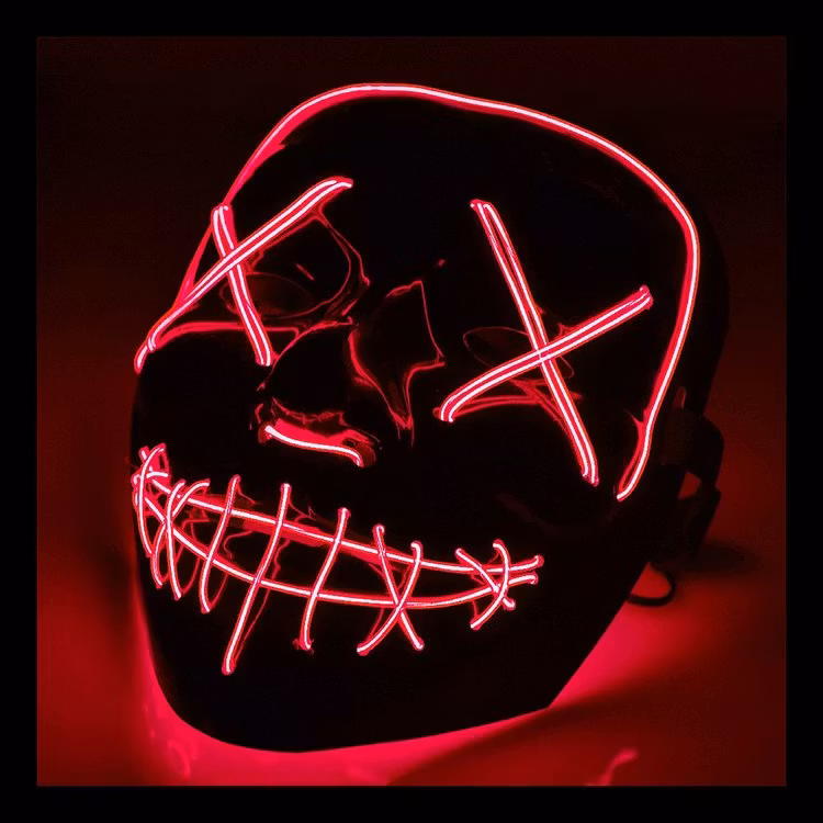 El Wire Purge Led Mask