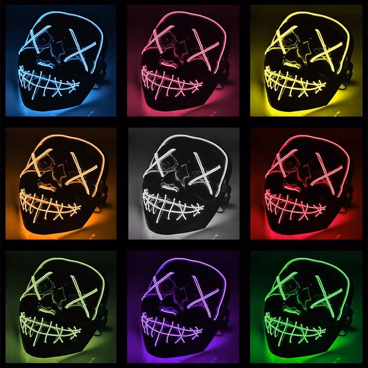 El Wire Purge Led Mask