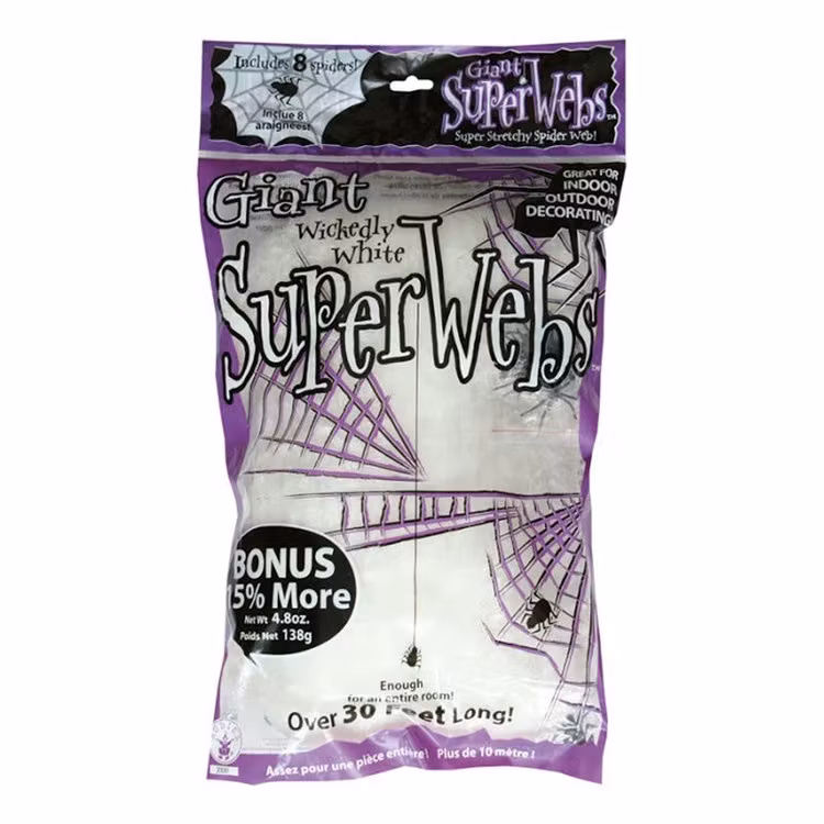 Spindelnät Jättepåse