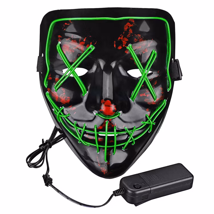 El Wire Purge LED Mask