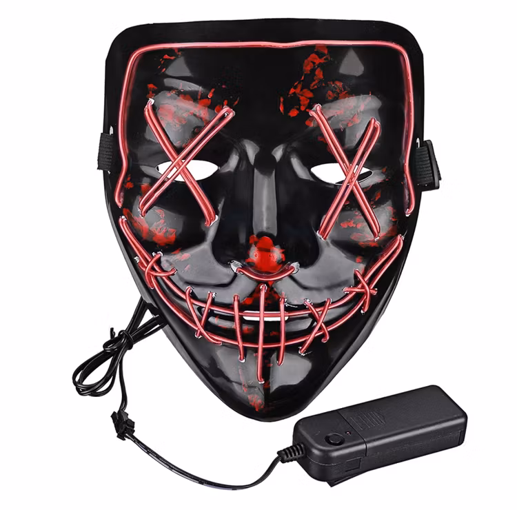 El Wire Purge LED Mask