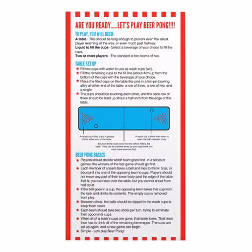 American Beer Pong Kit