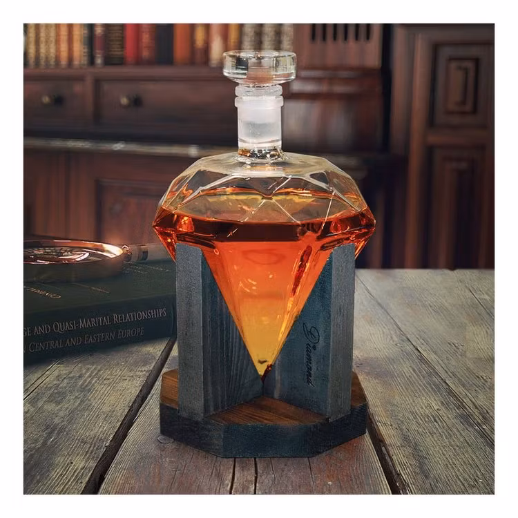 Diamantkaraff Med Ställ