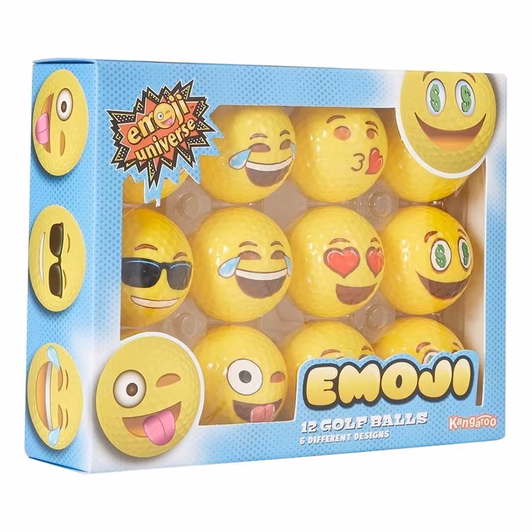 Emoji Golfbollar