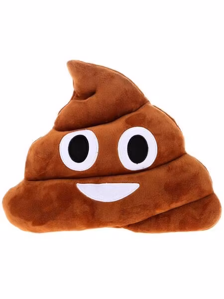 Poop Emoji Kudde