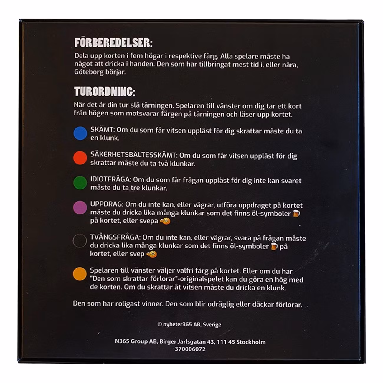 Den Som Skrattar Förlorar Ölspelet