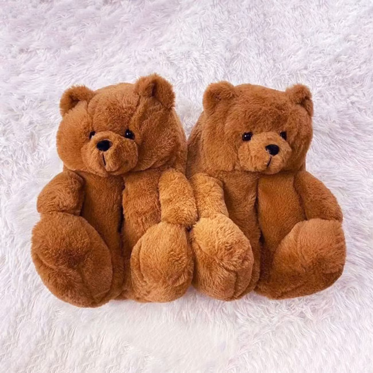 Mysiga Nalle Tofflor