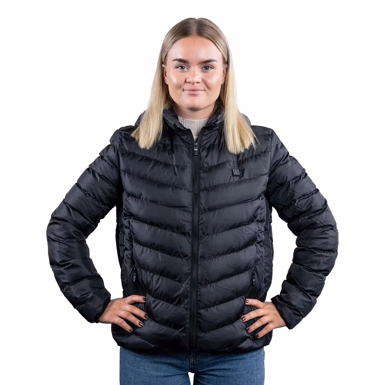 Värmejacka (drivs med powerbank)