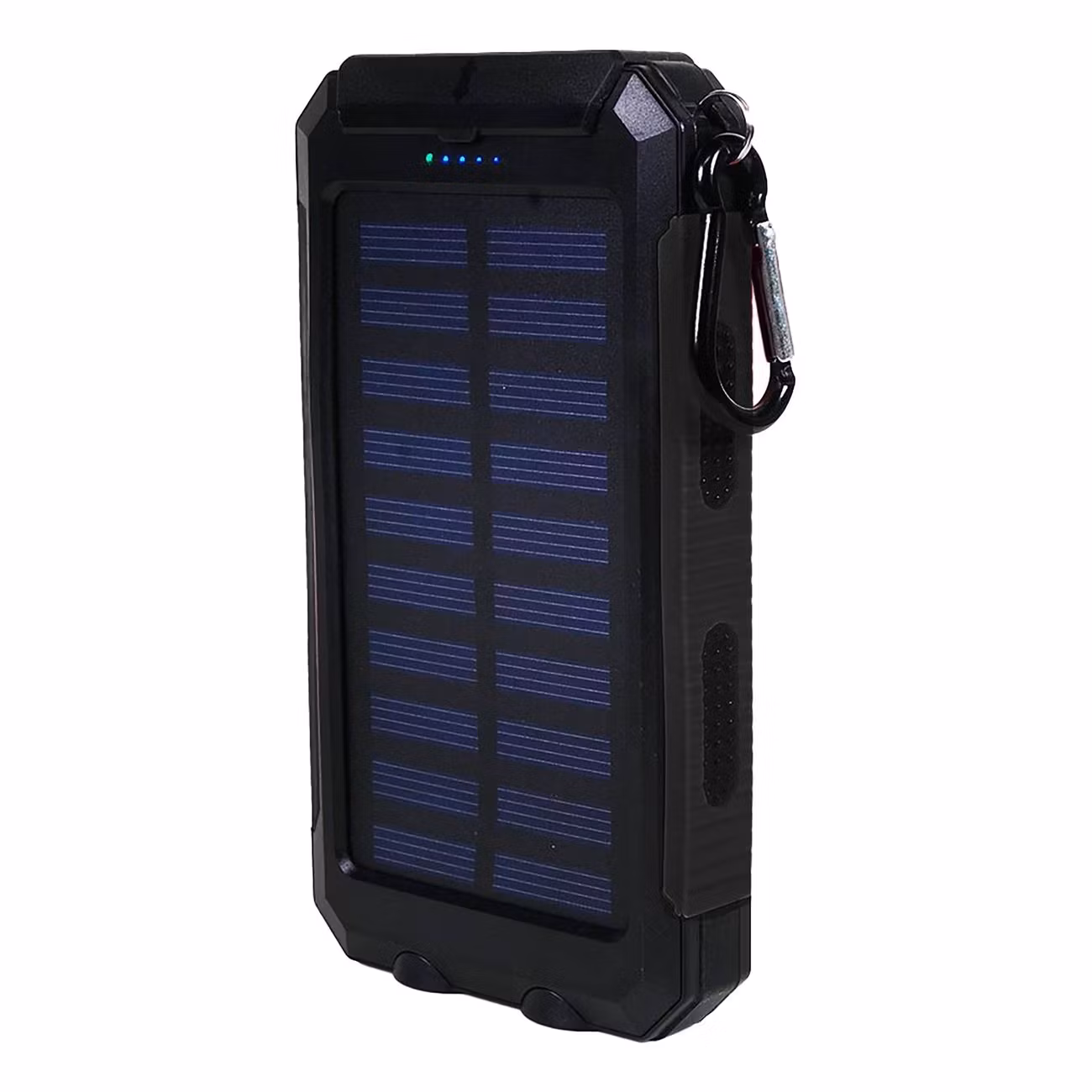 Wild Nature Vattentät Powerbank med Solcellsladdare