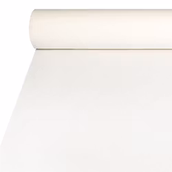 Bordsduk på Rulle Tygliknande Vit