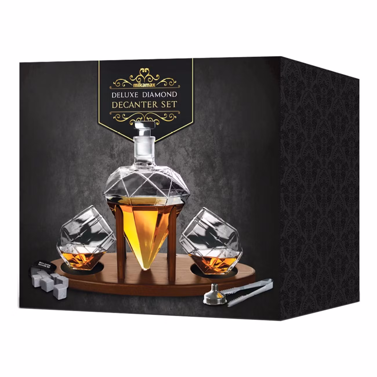 Diamantkaraff med Glas