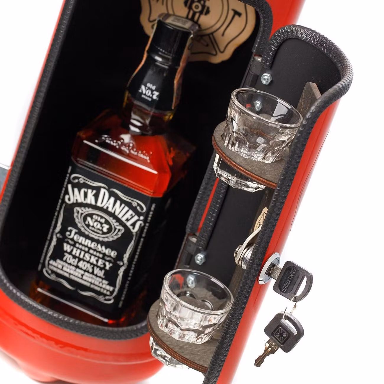 Brandsläckare Röd Minibar