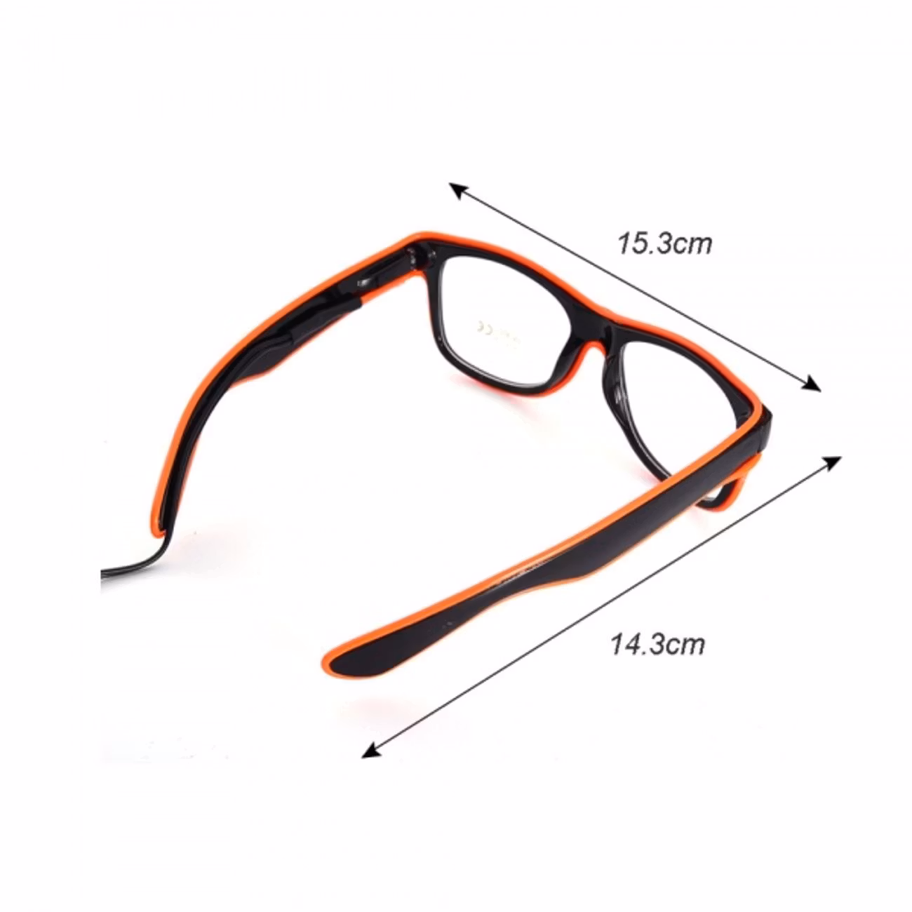 El Wire LED Glasögon