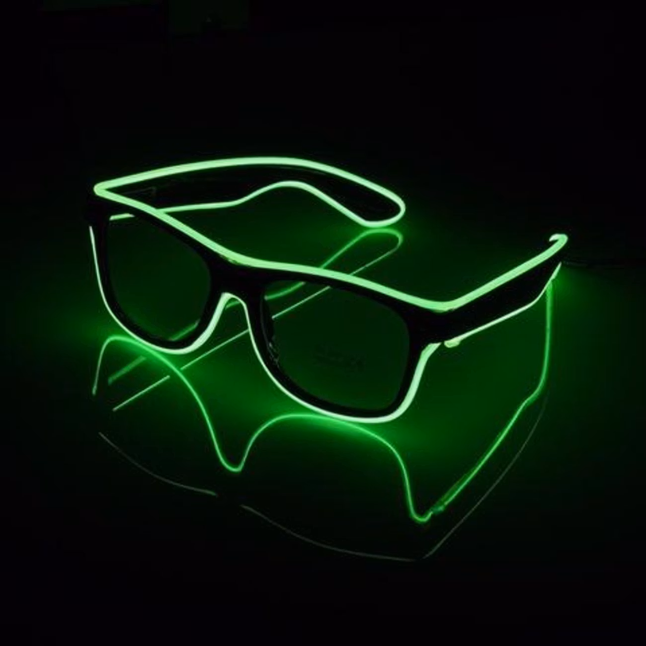 El Wire LED Glasögon