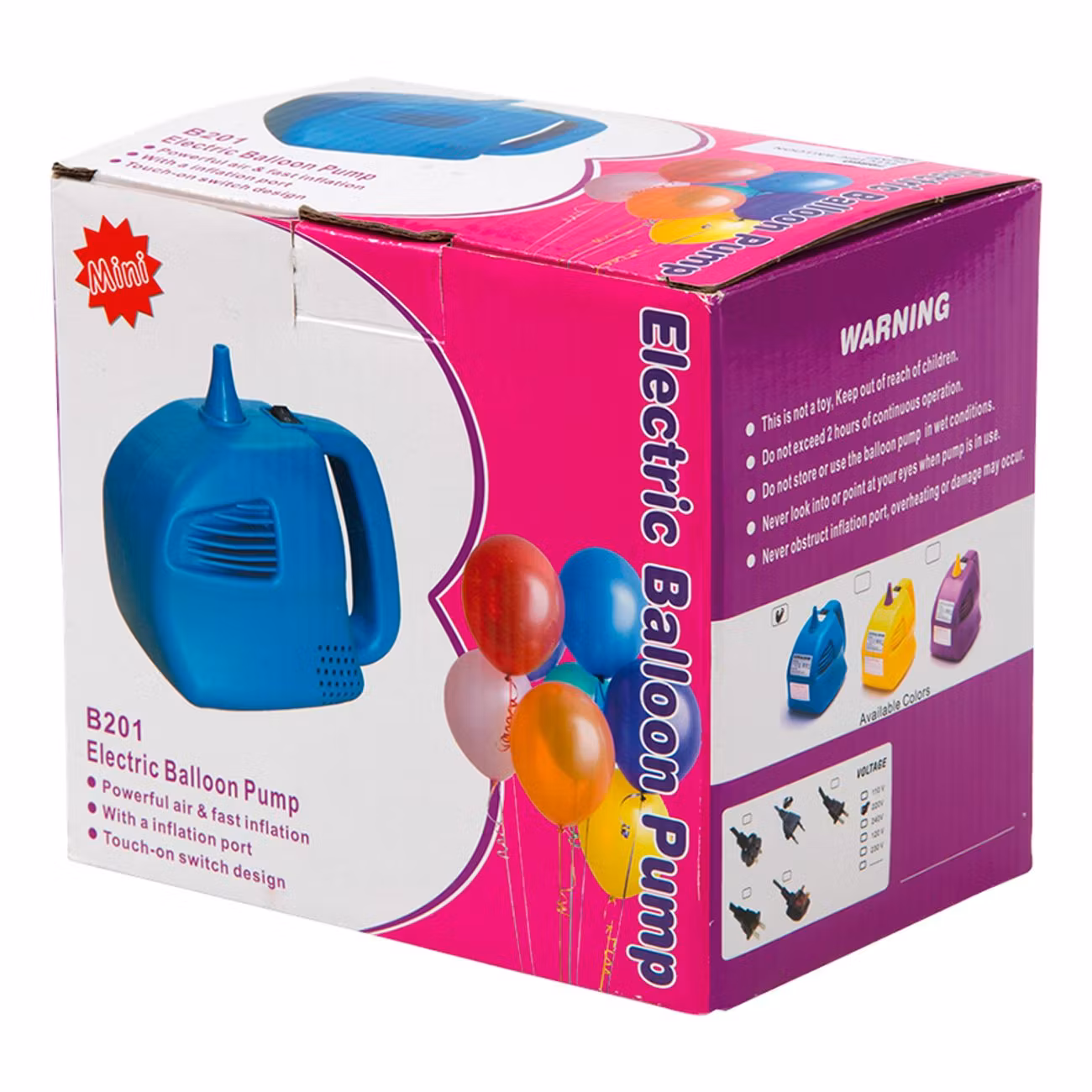 Elektrisk Ballongpump