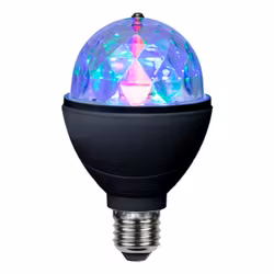 E27 Discolampa Flerfärgad