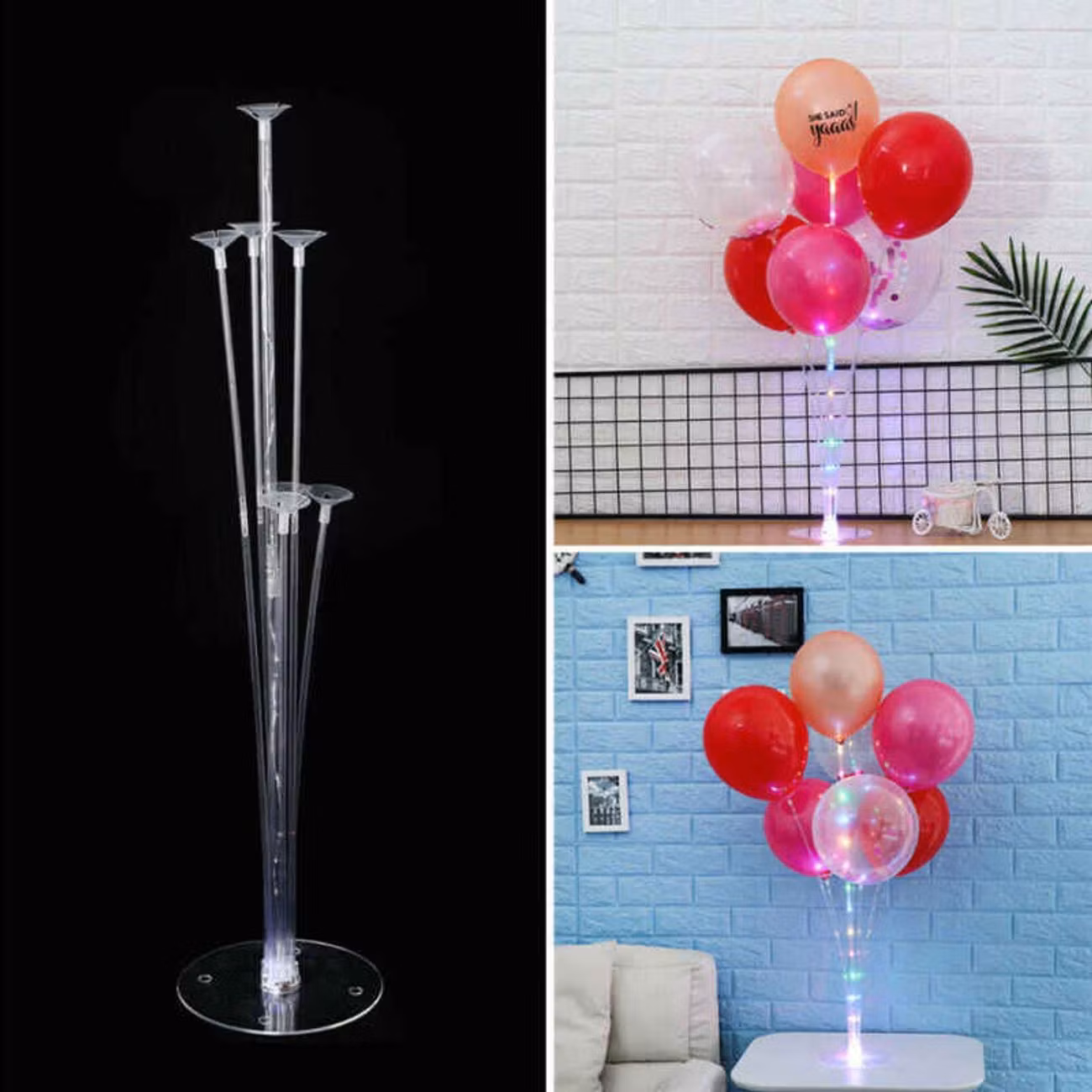 Ballongställ med LED