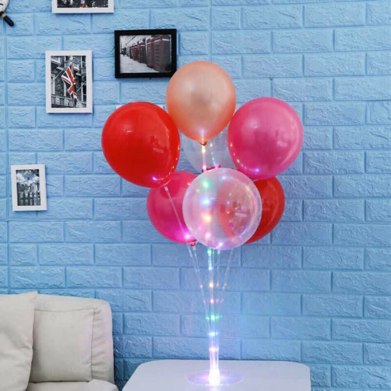 Ballongställ med LED