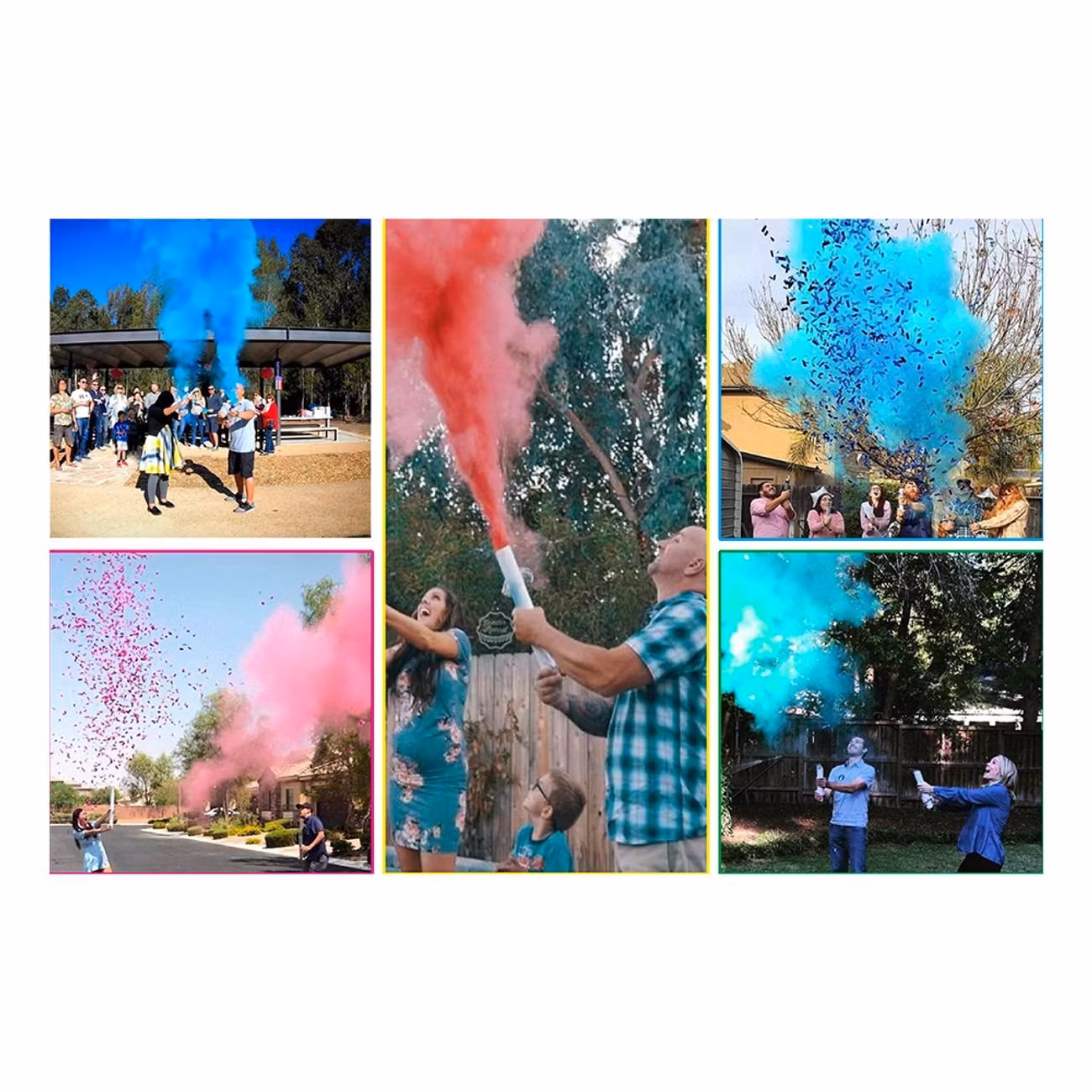 Konfettikanon Pulver Gender Reveal