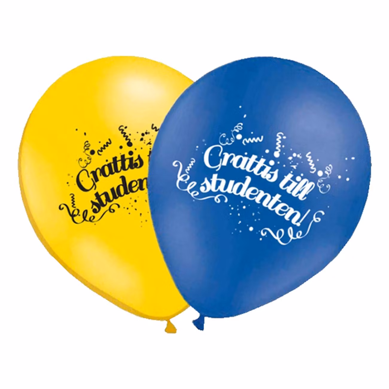 Ballonger Grattis till Studenten! 10-pack